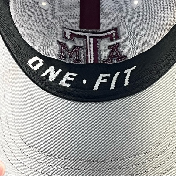 Texas A&M Youth Fitted Cap. Top of the World Fitted Cap Maroon Aggies Licensed - Picture 9 of 12